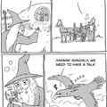 Cê ta doido Gandalf