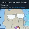 Rick in hell