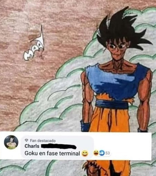 Goku fase terminal - meme