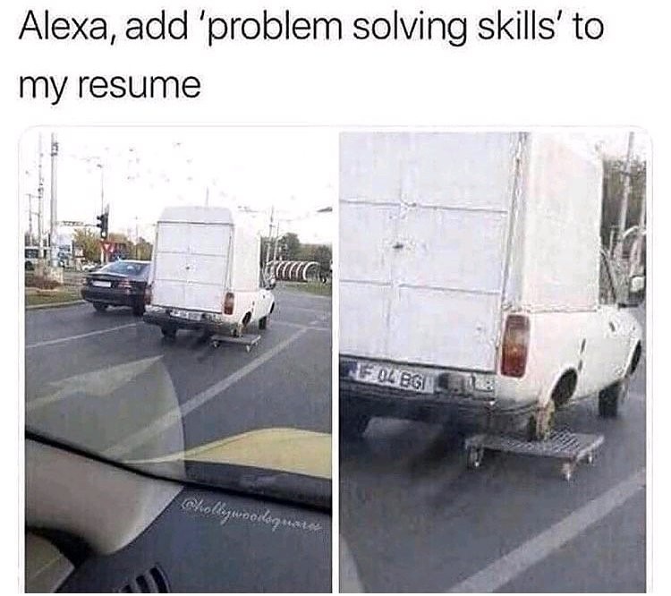 Problem solving - meme