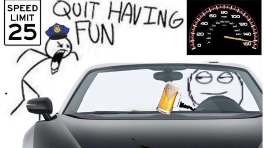 Another drunk driver winning - meme