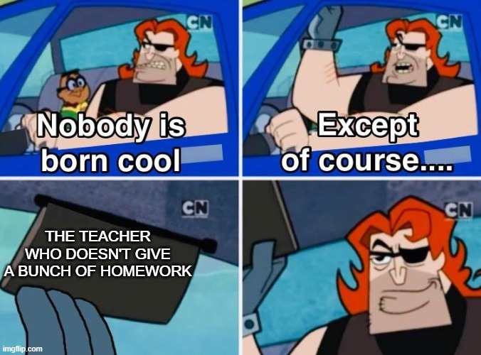 last homework meme for the month