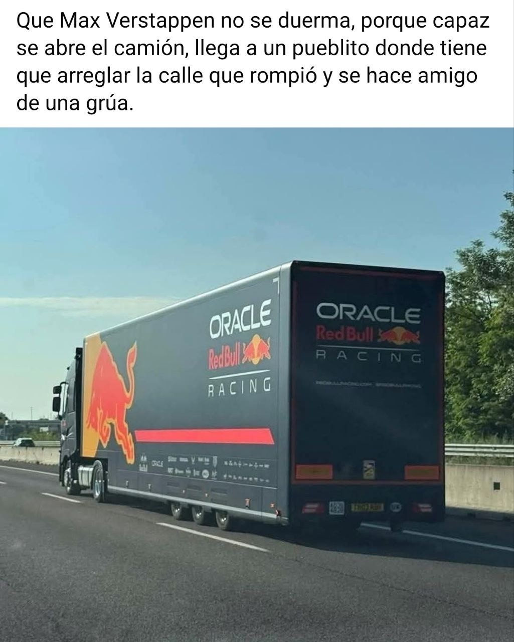 si max verstappen se duerme se convierte en mate de cars - meme