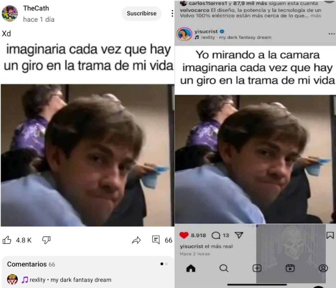Imagínate subir una screenshot y ni siquiera tomarte el tiempo de recortarla - meme