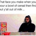 Always pour the cereal first