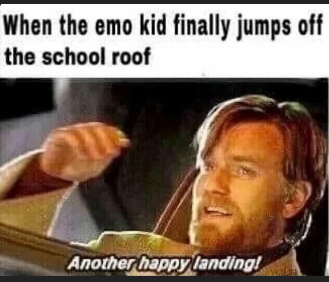 Happy landings for everyond - meme
