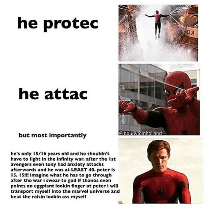 Who cares he is spooderman he can do whatever a spooder can - meme