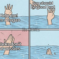 Sharks hate vegans