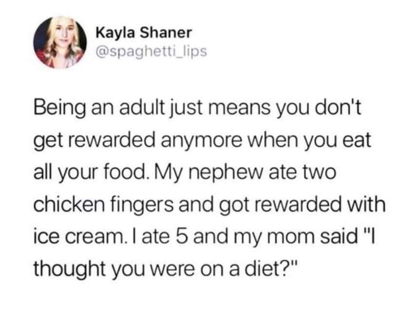 Damn diet - meme