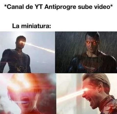 Miniaturas de youtubers antiprogre be like - meme