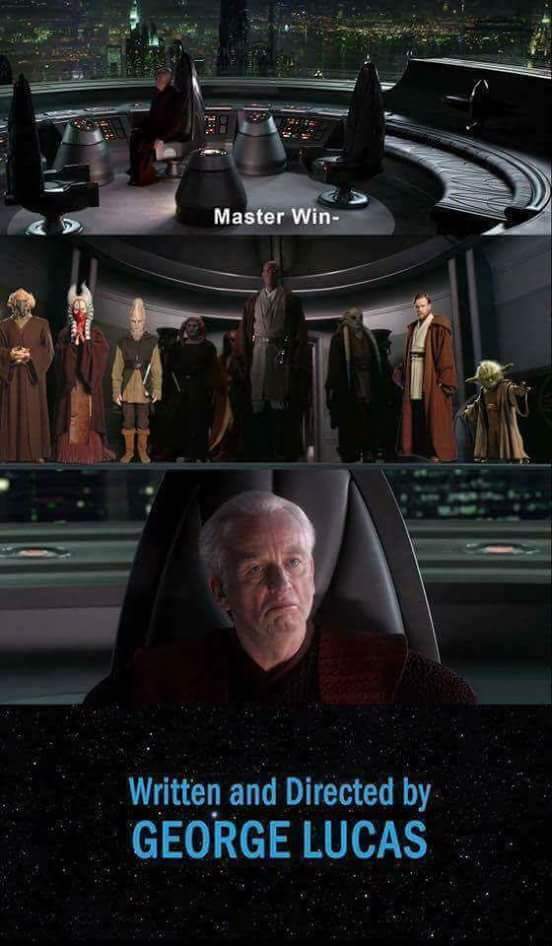 He's not the senate anymore - meme