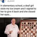 A deaf girl stole my ice cream