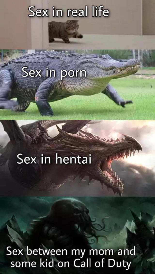 It is all about sex - meme