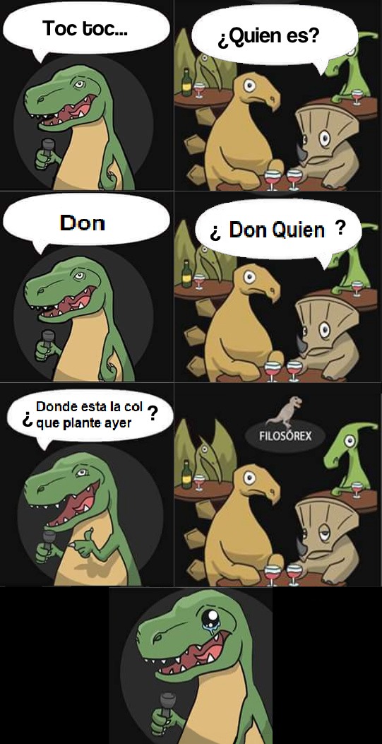 Top memes de Chistes Del Dinosaurio en español :) Memedroid