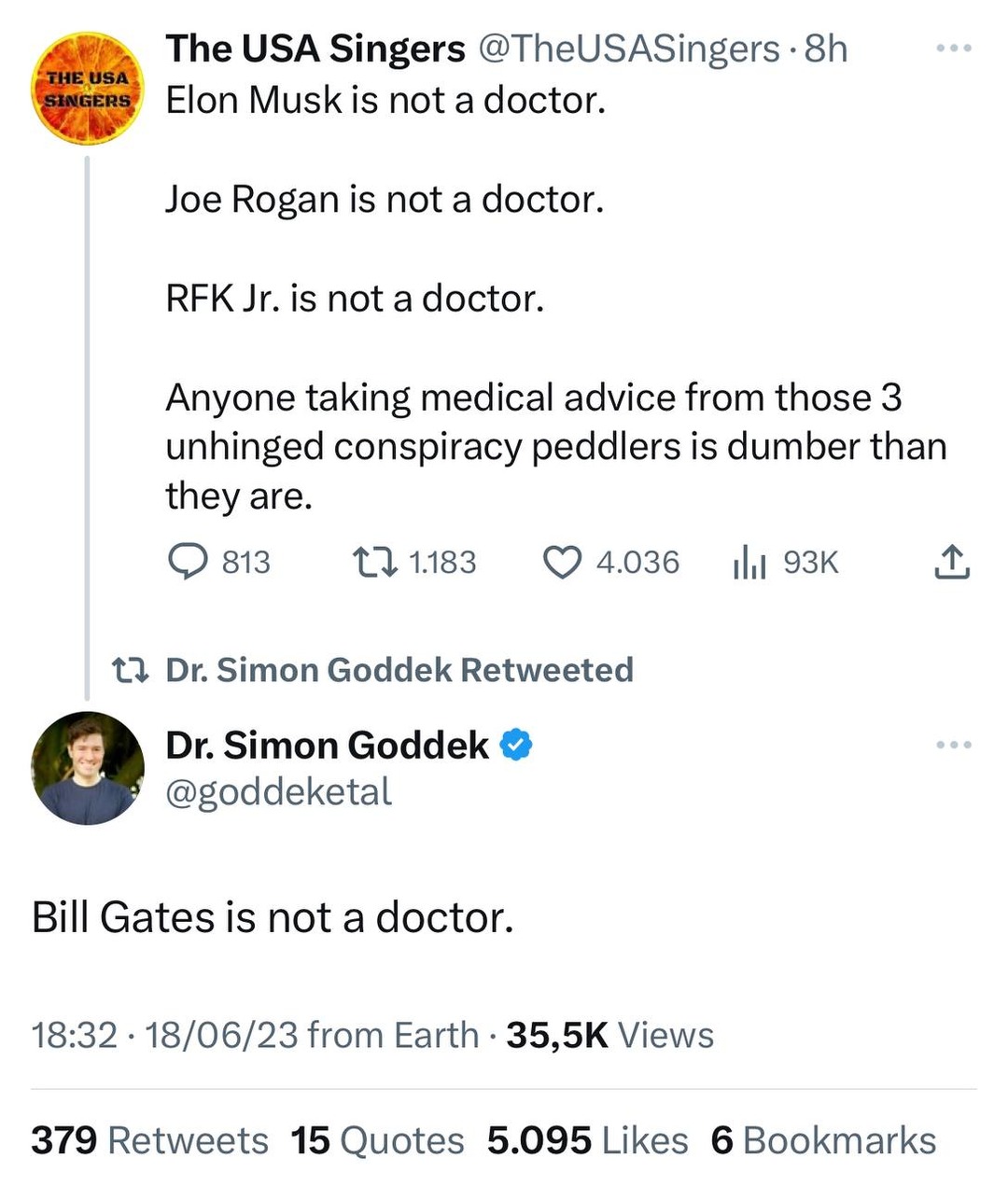 Who appointed the pedo nerd the world's foremost health expert? Shut up and go back to coding - meme