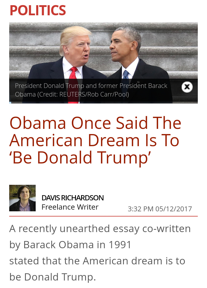 Trump is more of a man - meme