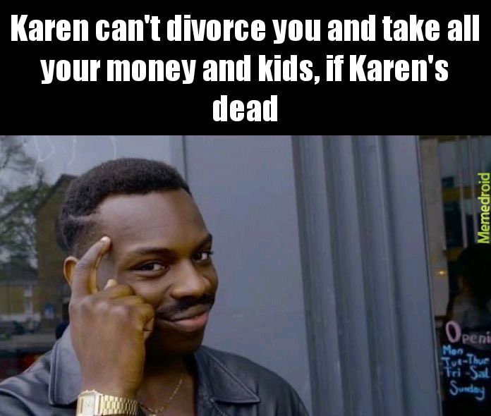Karens a fucking bitch - meme