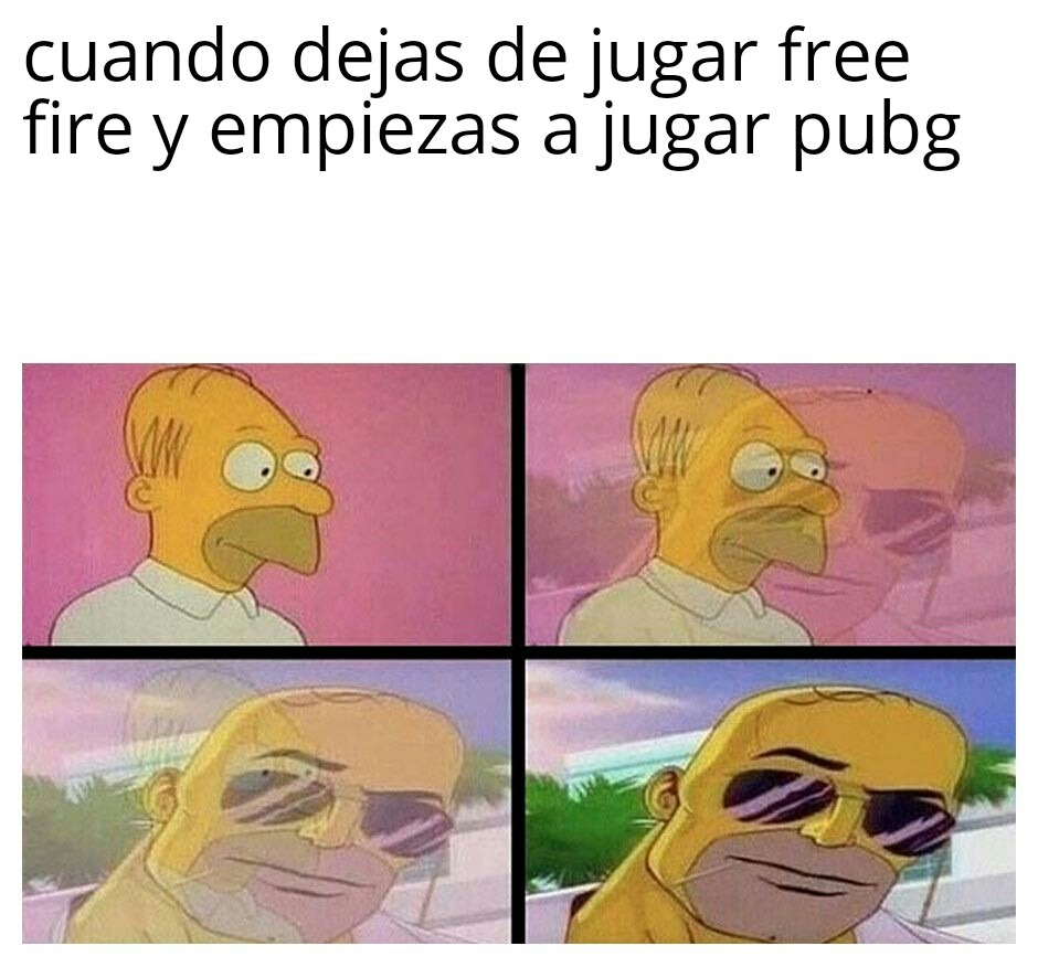 Pubg no es copia de free fire, free fire es copia de pubg - meme