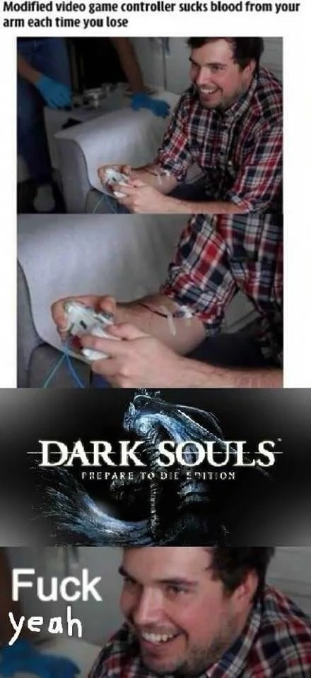 Dark Souls IRL - meme