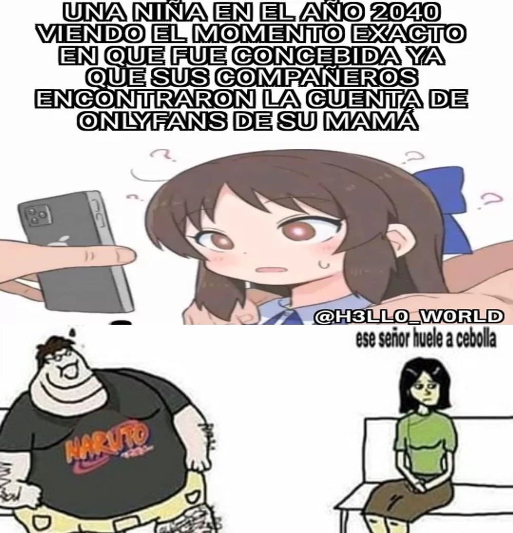 una mier que me encontre en moderacion ¿quien fue el pendejo otaku que subio esa mier? - meme