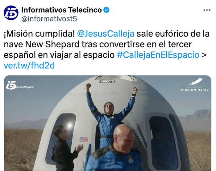 Jesus Calleja al volver del espacio - meme