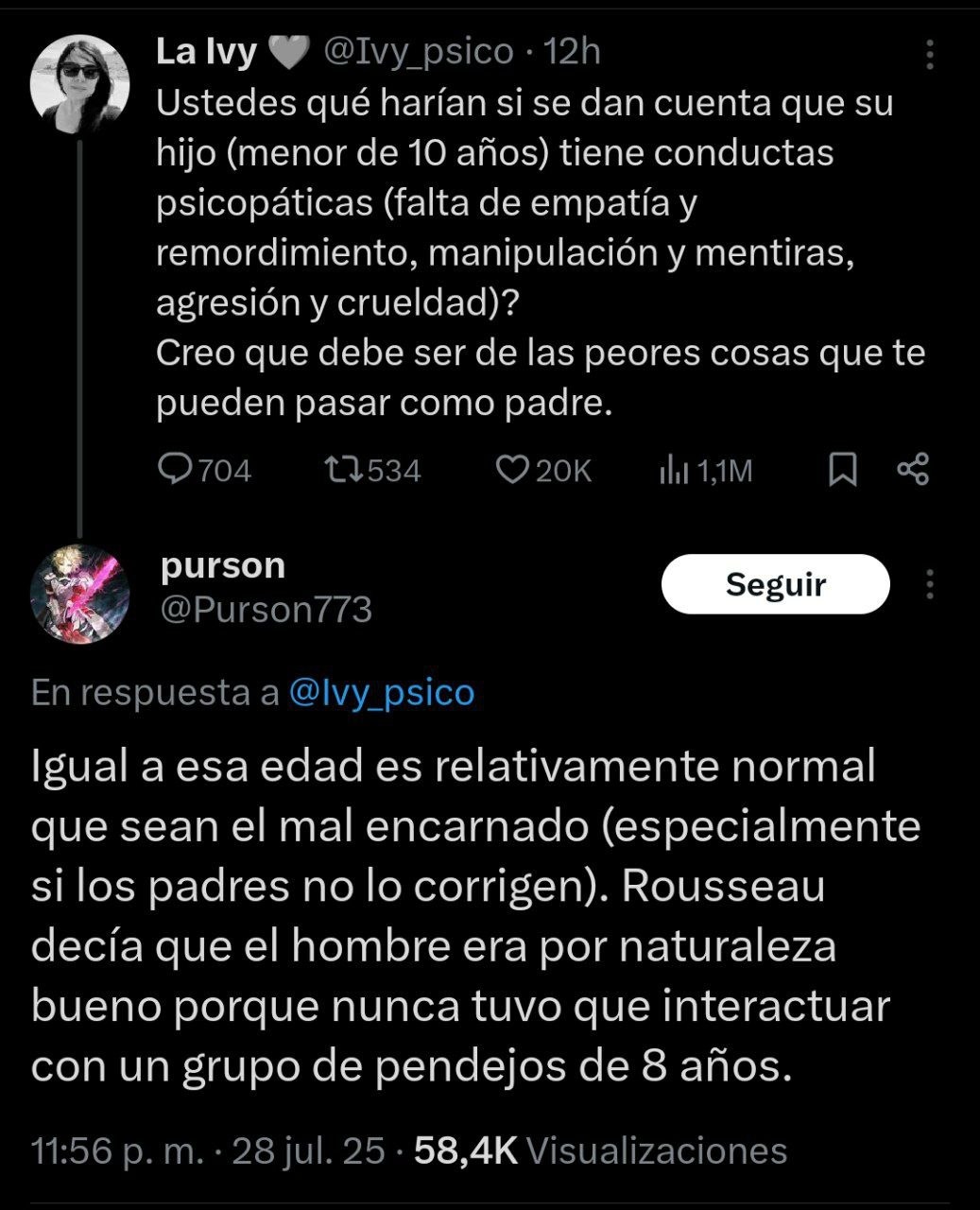 los niños del mal - meme