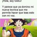 Goku siempre nos sorprende...