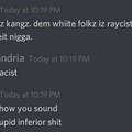 Dongs in a discord nigger