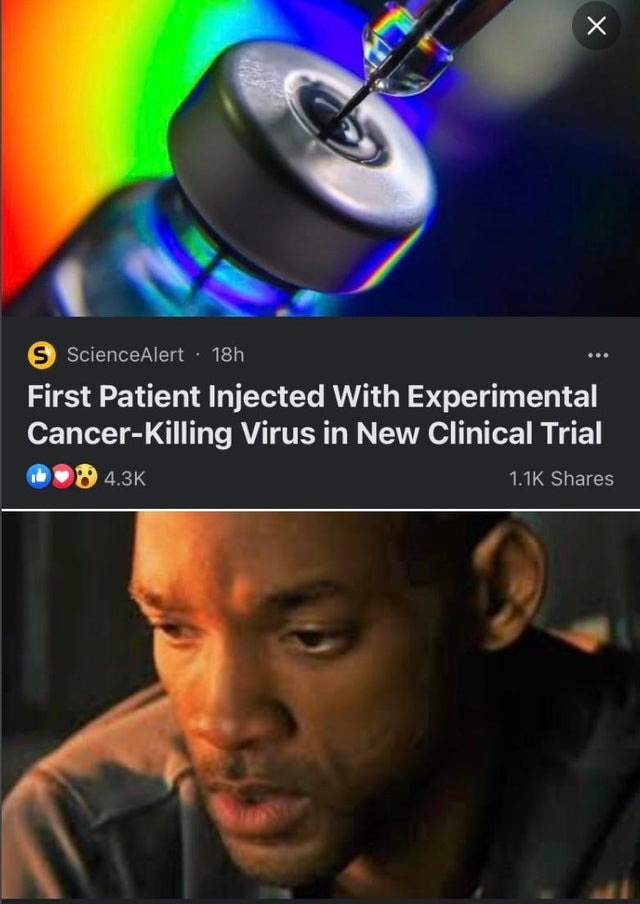 cancer killing virus - meme