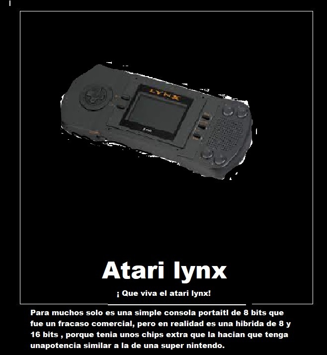 Atari lynx - meme