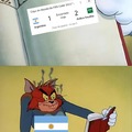 Sente a pressão Argentina