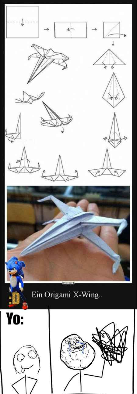 Yo cuando aviones de papel :D - meme