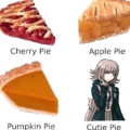 Know your pies, everyone. (Chiaki is best girl)