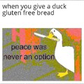 What the duck is this bread