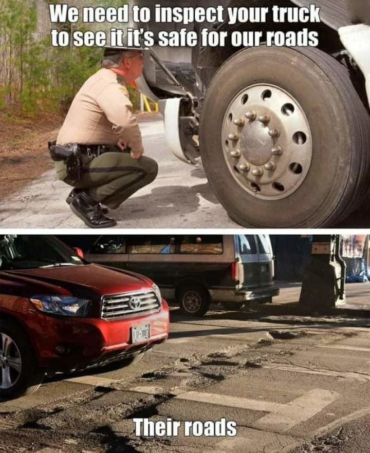 Pothole I don't deserve... - meme