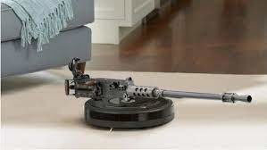 When the Roomba had enough and equipped a .50 cal. - meme