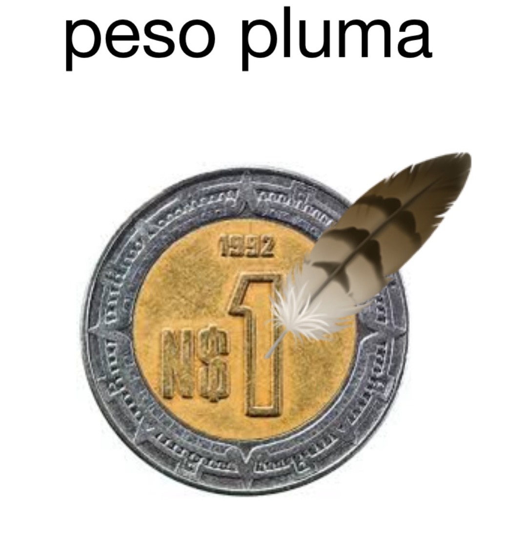 peso pluma - meme
