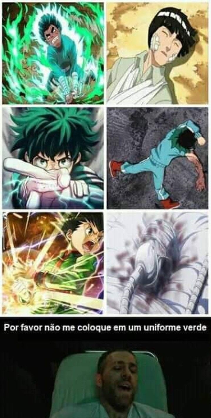 Uniforme Verde - meme