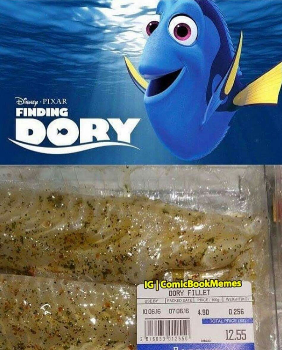 Poor Dory - meme