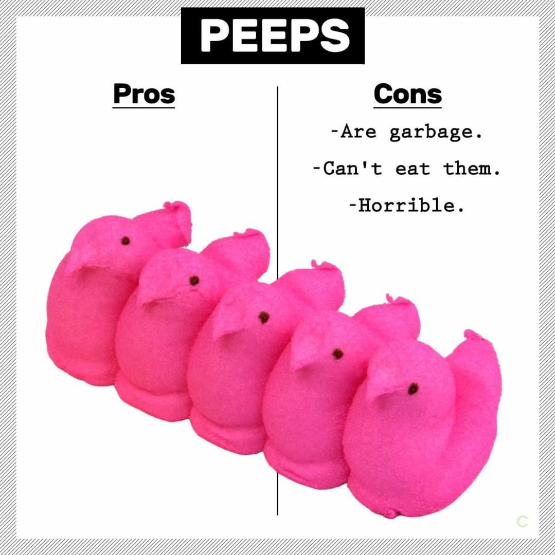 Anyone like peeps? - meme