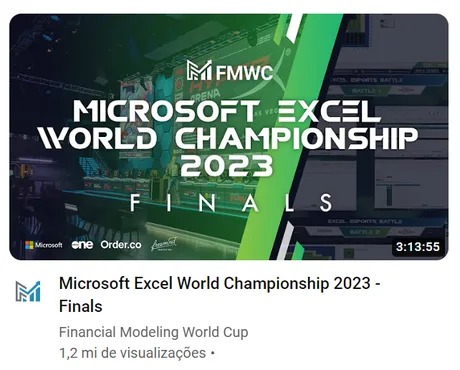 Microsoft Excel World Championship 2023 - meme