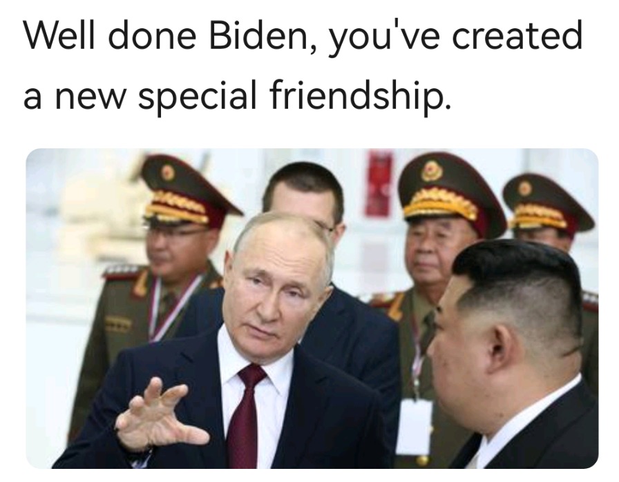 Biden is a great matchmaker - meme