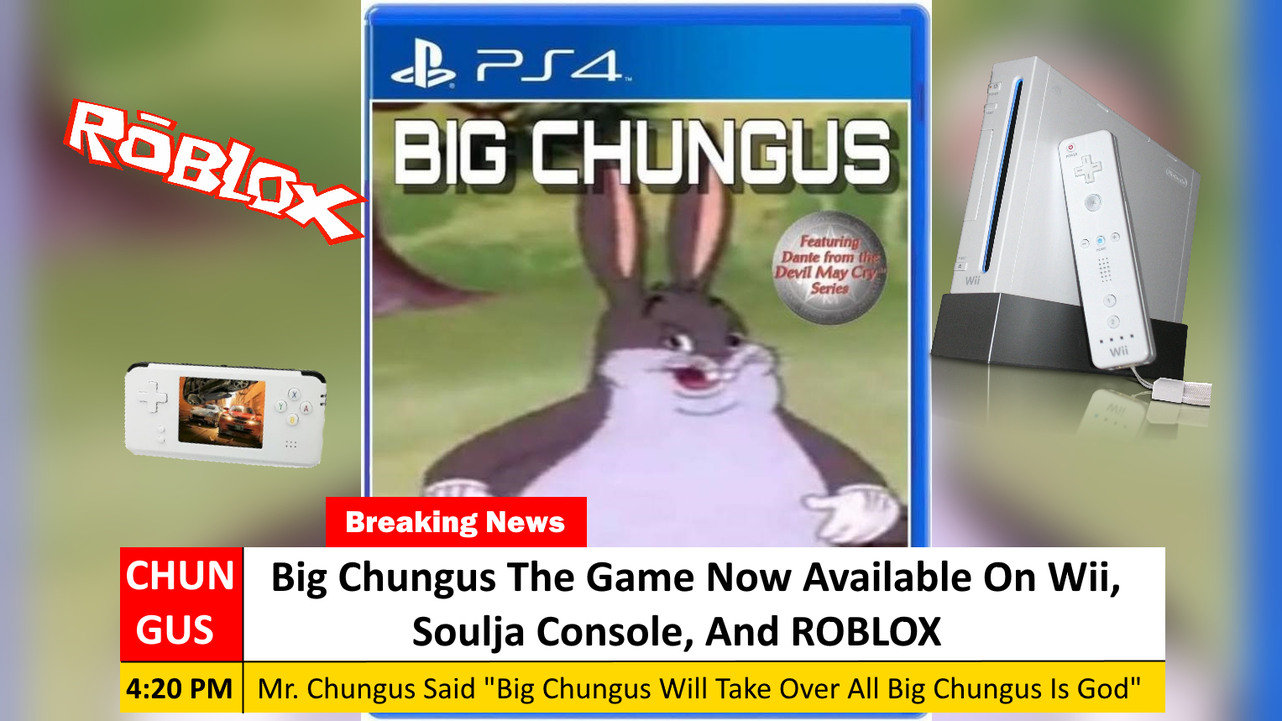 Big Chungus Is God - meme