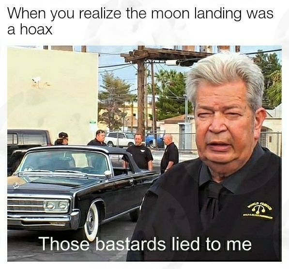 Moon landing - meme