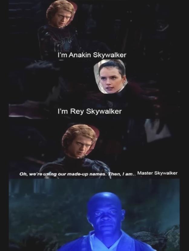 Anakin is a beast - meme