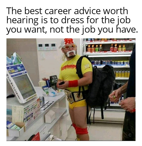 Gotta want it more, brutha - meme