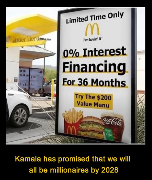 McDonalds 200 dollar value menu - meme