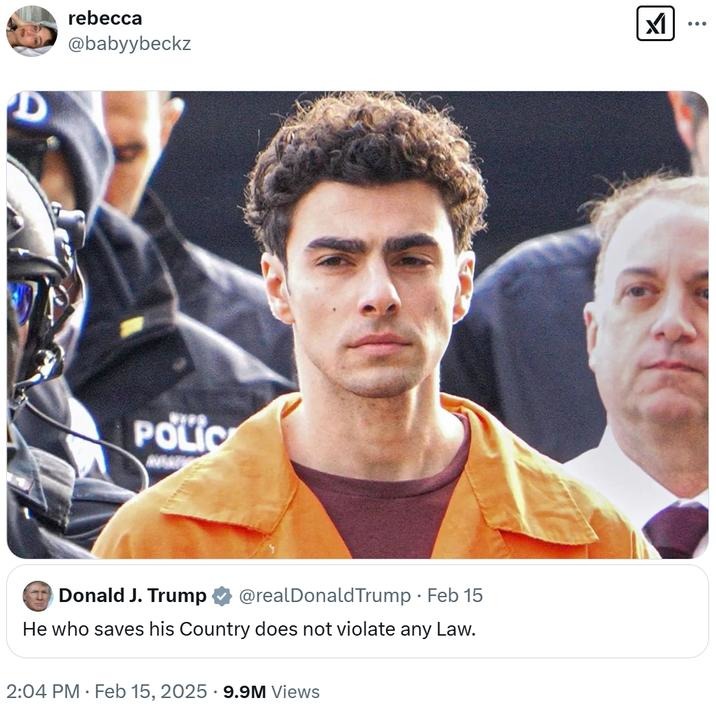 He who saves his country does not violate any law meme