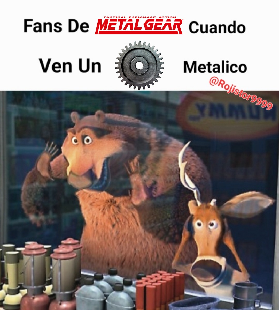 Fans De Metal Gear cuando: - meme