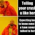 Ah yes, having a crush